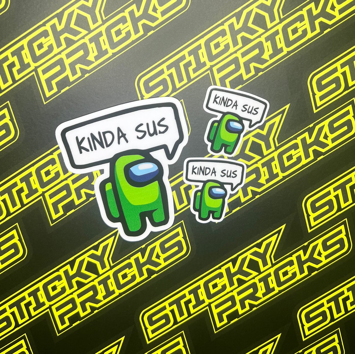 Kinda Sus - Glossy Sticker Set