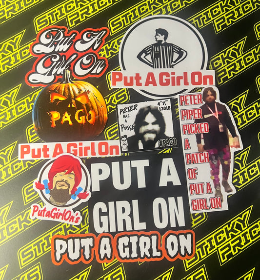 “Put A Girl On” sticker pack Vol#4