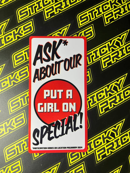 “Put A Girl On” sticker pack Vol#2