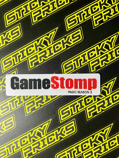 Game Stomp Season 3- 3 Sticker Pack