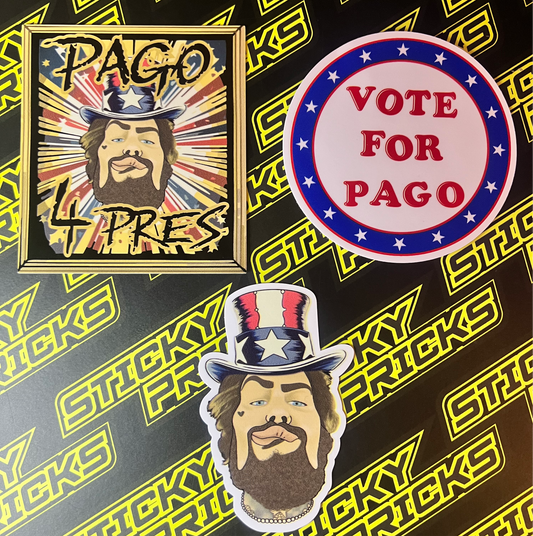 PAGO 4 PRES - Sticker pack