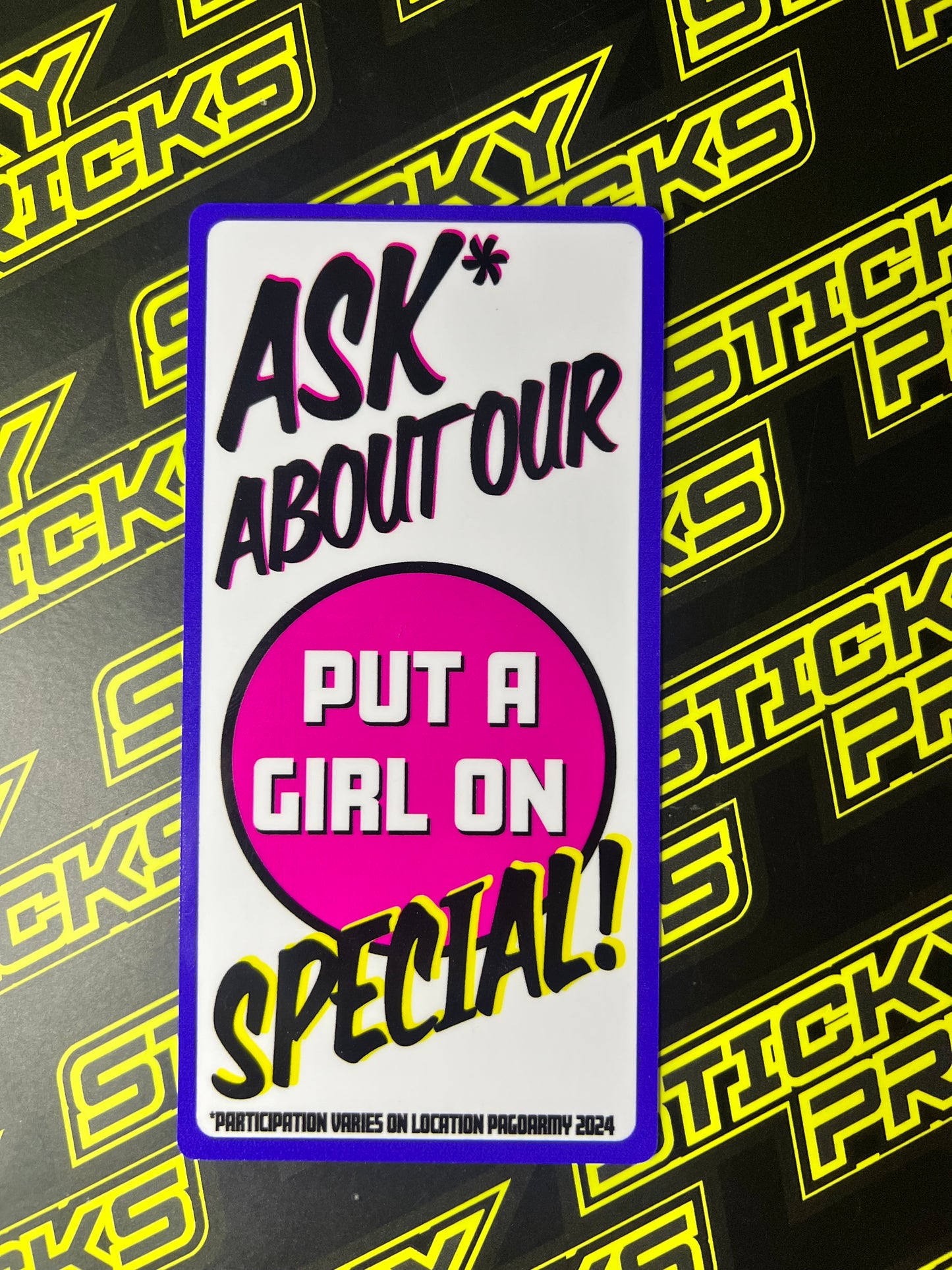 “Put A Girl On” sticker pack Vol#2