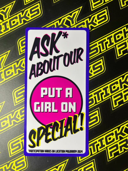 “Put A Girl On” sticker pack Vol#2